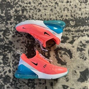 Nike Air Max 270 Lava Glow Sneakers size 6